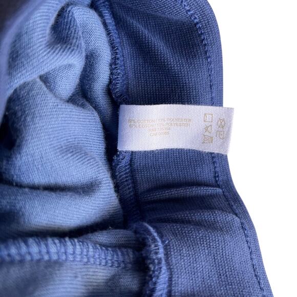 SKIN WORLDWIDE Audriana Azure Blue Velour Joggers Women's Size 2/M NWT - Picture 4 of 6